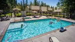 Heated outdoor pool for all Mountain Harbor guests